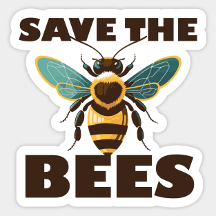 Save The Bees Sticker